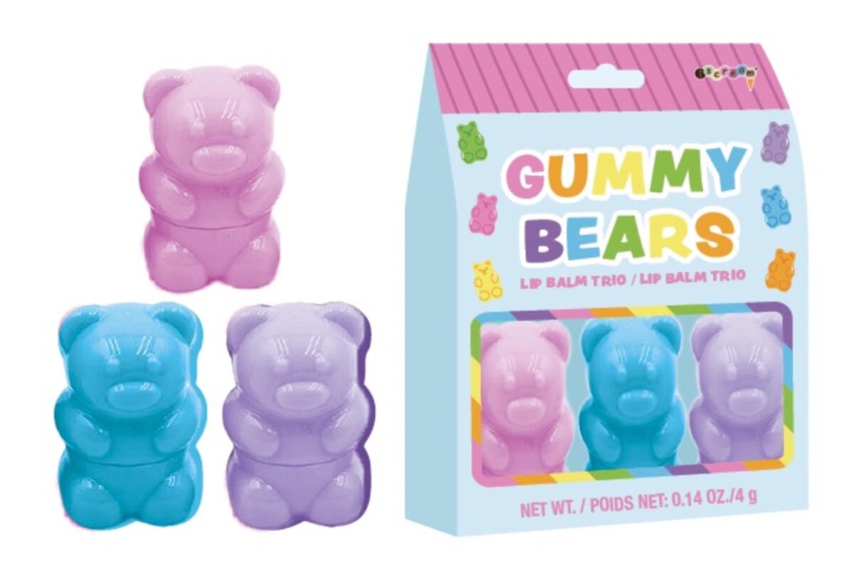 Set de Balsamos Labiales de Gummy Bear