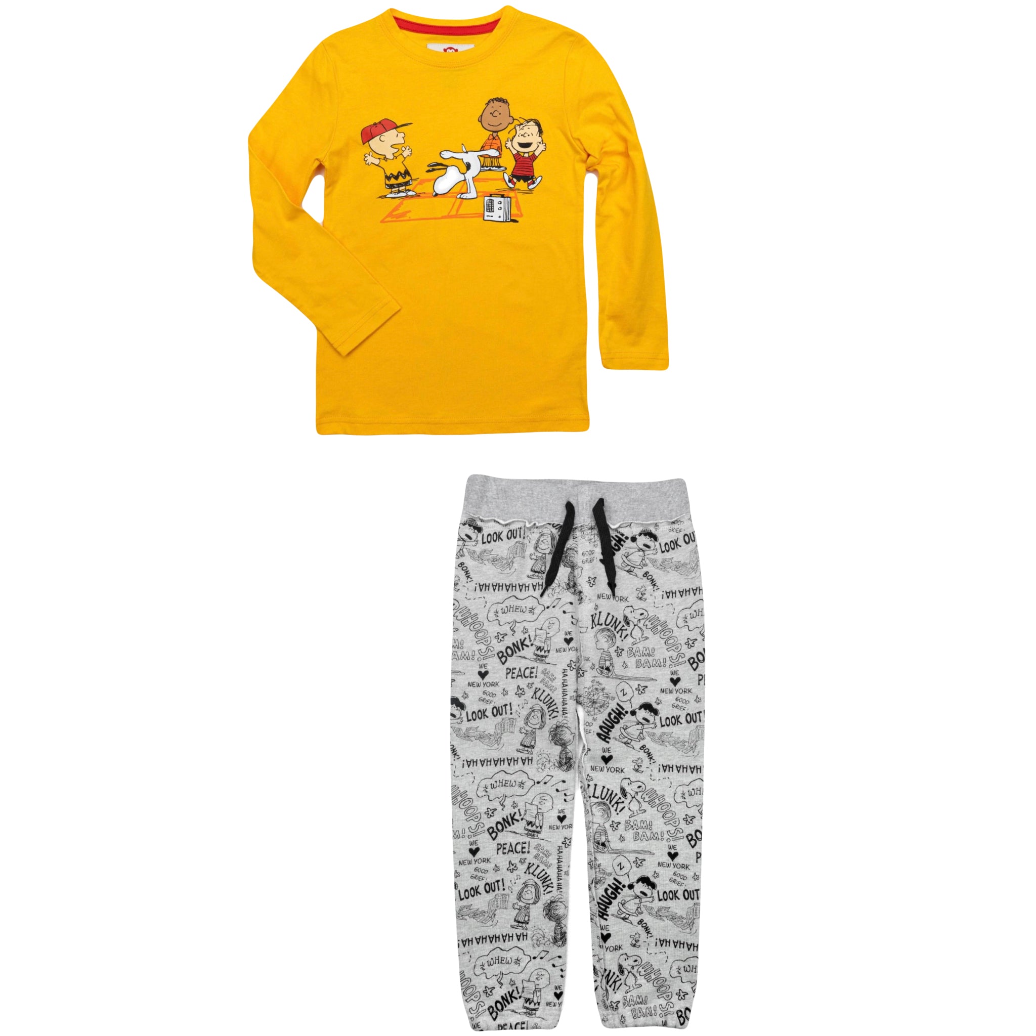 Conjunto De Pants Amarillo Snoopy