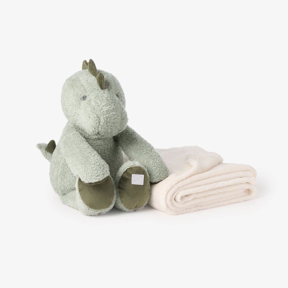 Peluche Dinosaurio Con Colcha