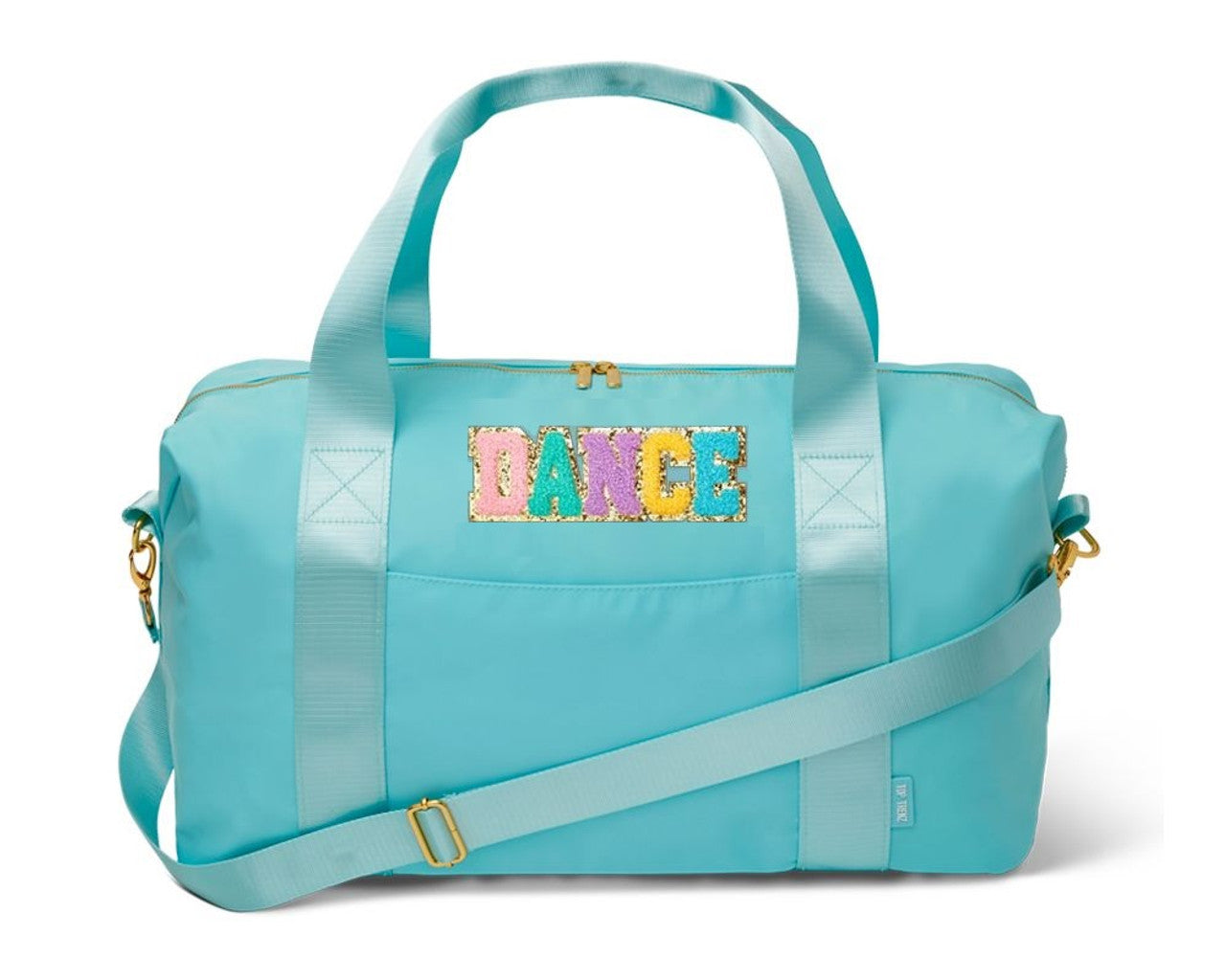 Bolsa Duffle Celeste con  Parche Dance